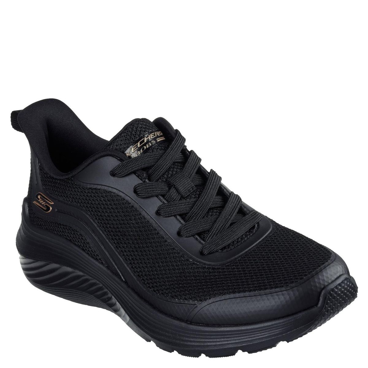 SKECHERS - Bobs Squad Waves Zapatilla Urbana Mujer Negro Skechers