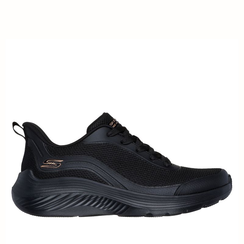 SKECHERS - Bobs Squad Waves Zapatilla Urbana Mujer Negro Skechers