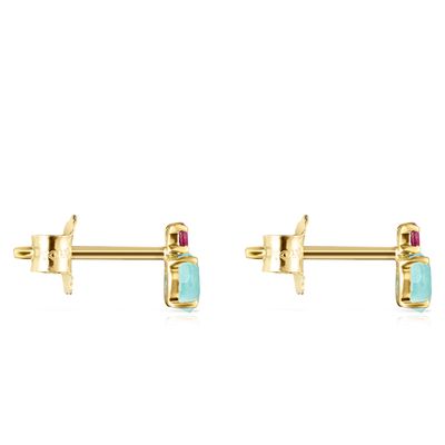 Imagen 2 del producto Aros Ivette De Oro Mujer