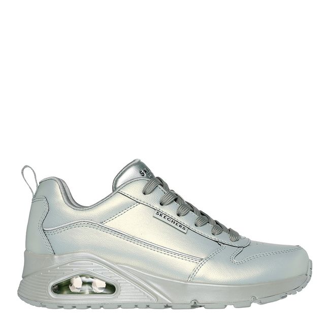 SKECHERS - Zapatilla Urbana Mujer Plateado Skechers