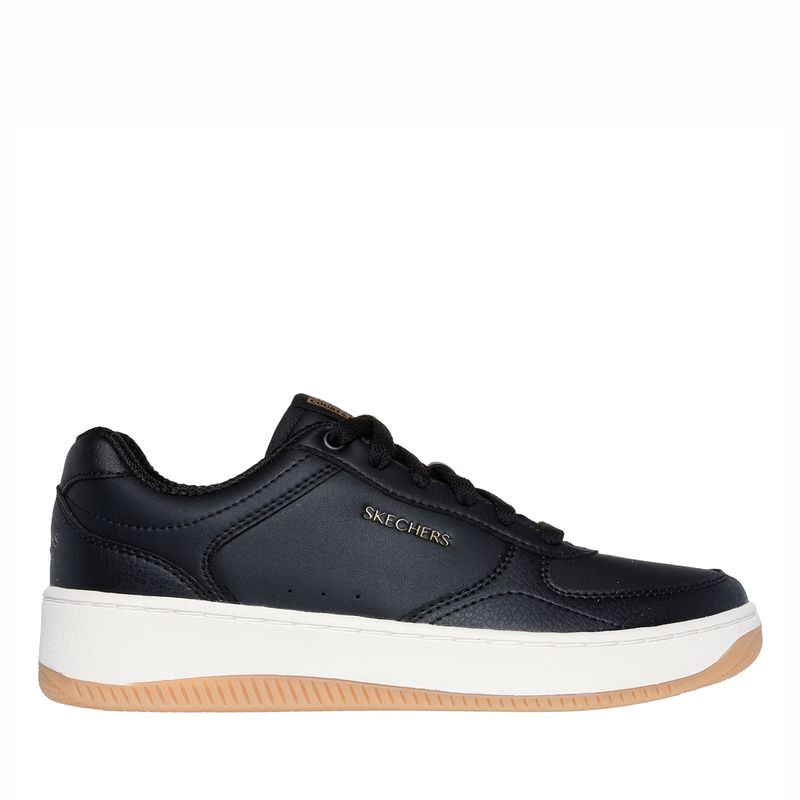 SKECHERS - Sport Court 2.0 Zapatilla Urbana Mujer Negro Skechers