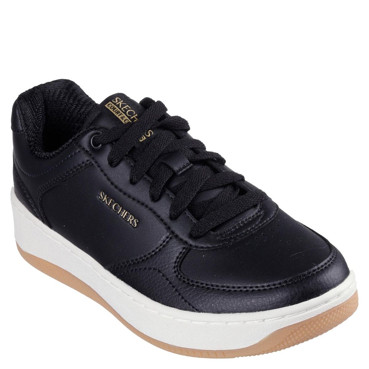 SKECHERS - Sport Court 2.0 Zapatilla Urbana Mujer Negro Skechers
