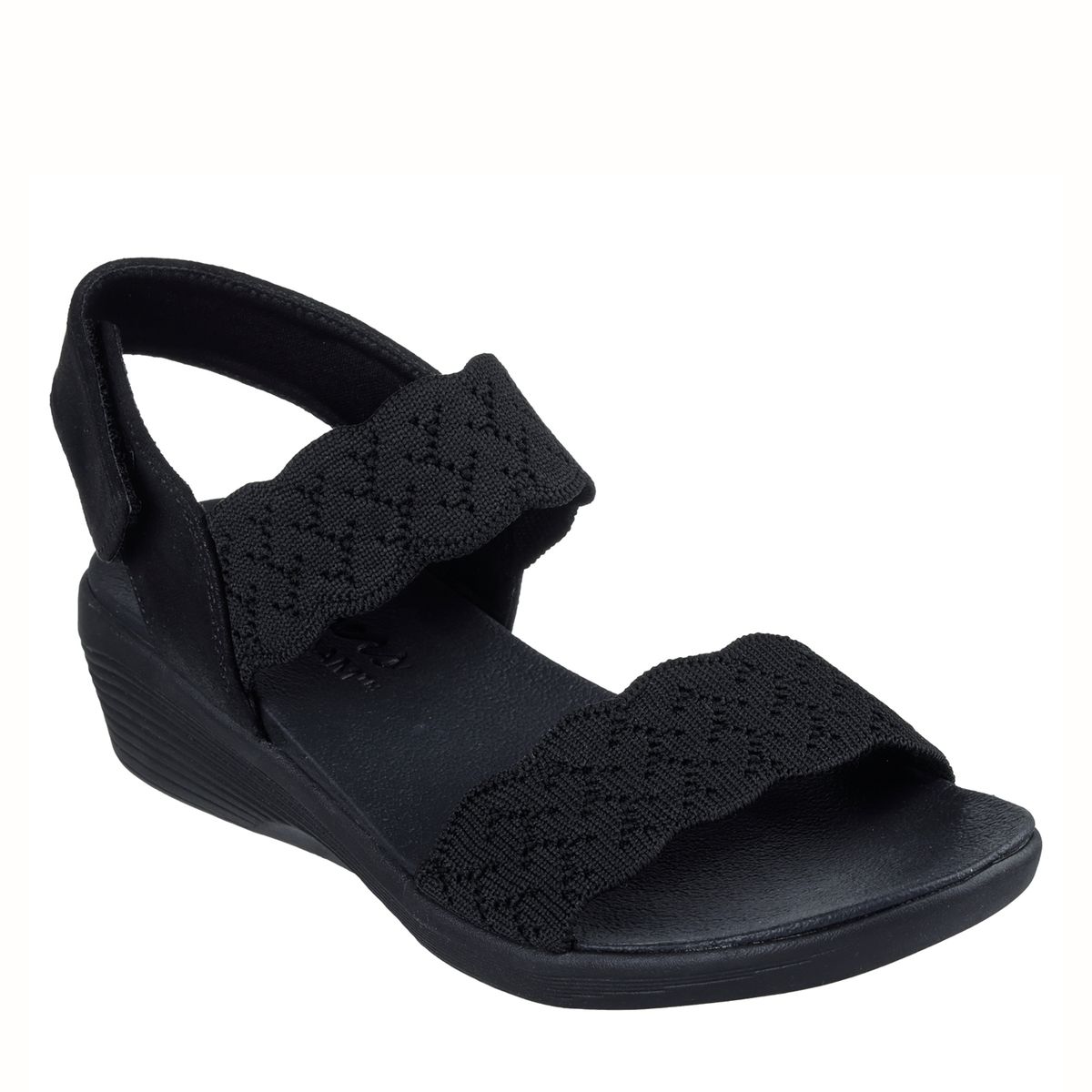 SKECHERS - Sandalia Mujer Negro Skechers