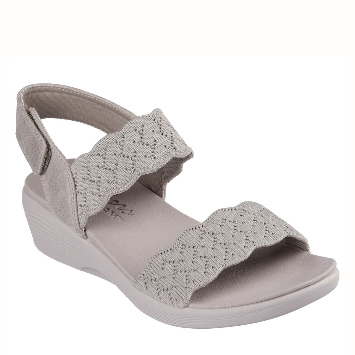 SKECHERS - Sandalia Mujer Gris Skechers