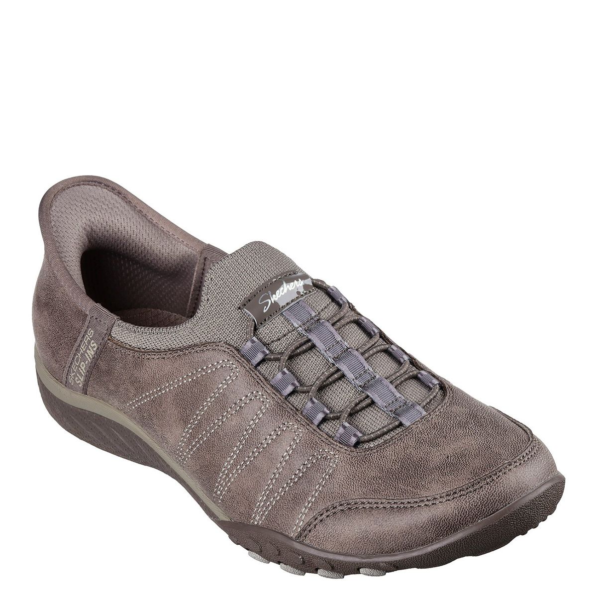 SKECHERS - Zapatilla Urbana Mujer Biege Skechers