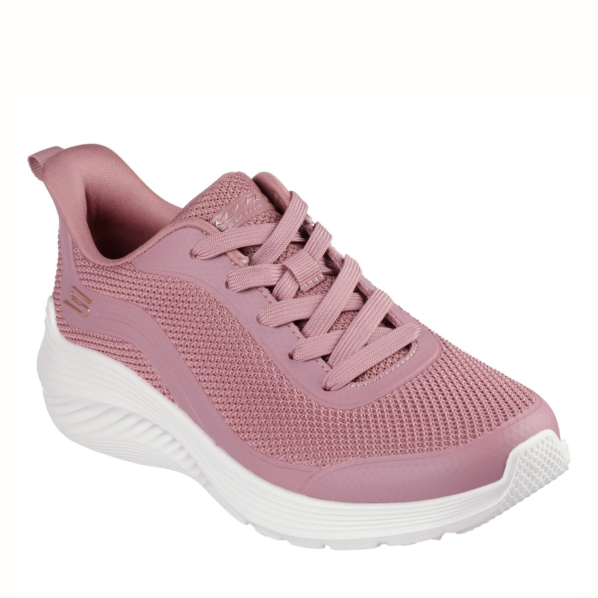 SKECHERS - Bobs Squad Waves Zapatilla Urbana Mujer Rosado Skechers