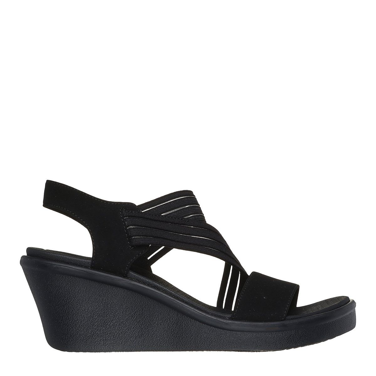 SKECHERS - Sandalia Mujer Negro Skechers