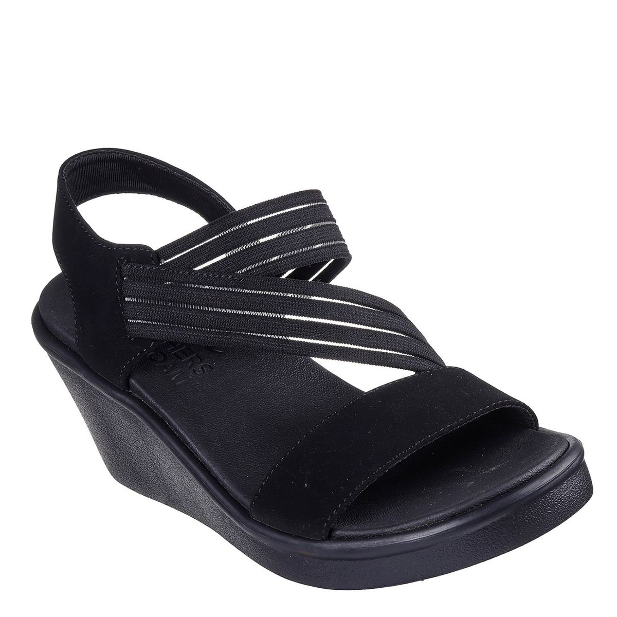 SKECHERS - Sandalia Mujer Negro Skechers