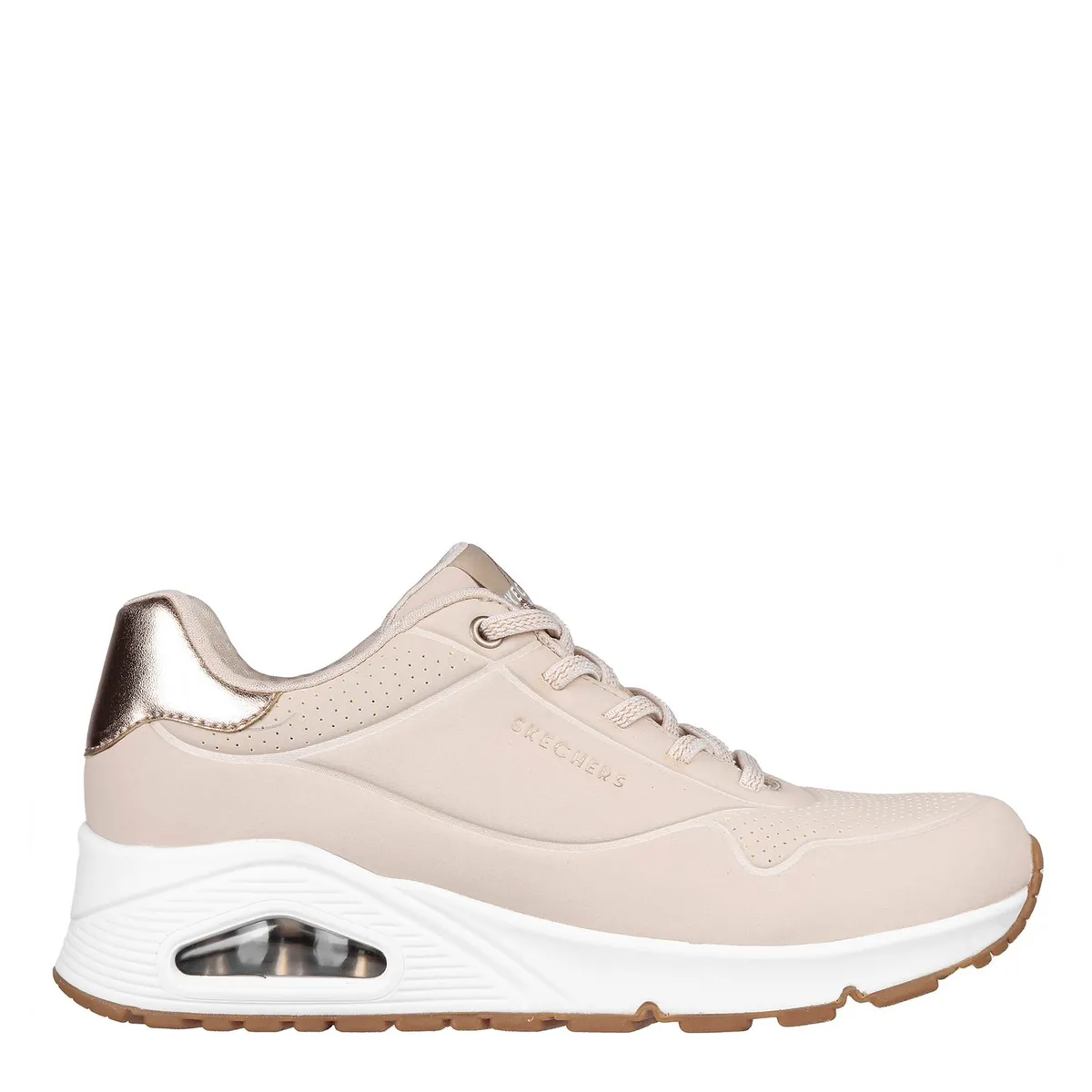 SKECHERS - Zapatilla Urbana Mujer Beige Skechers