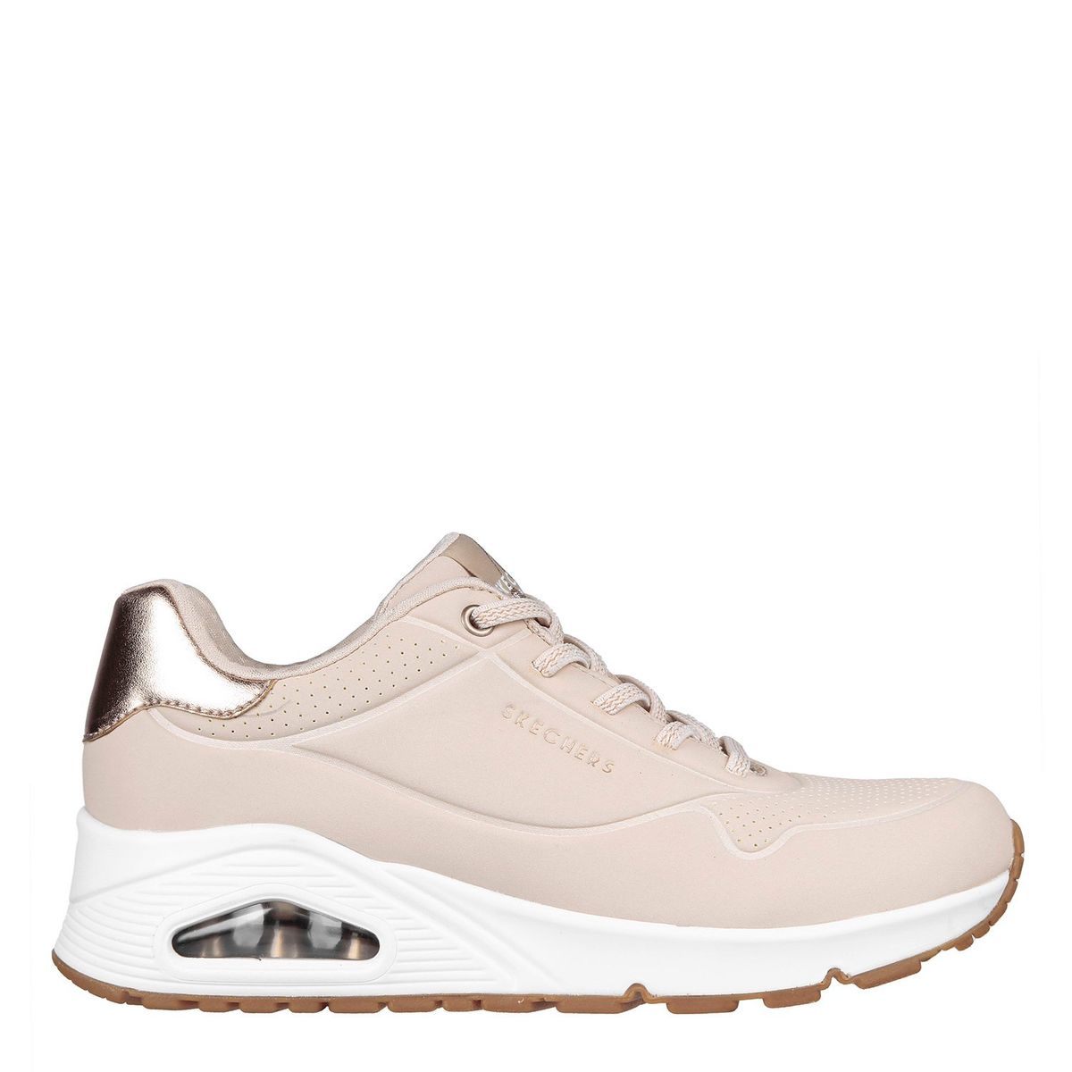 SKECHERS - Zapatilla Urbana Mujer Beige Skechers