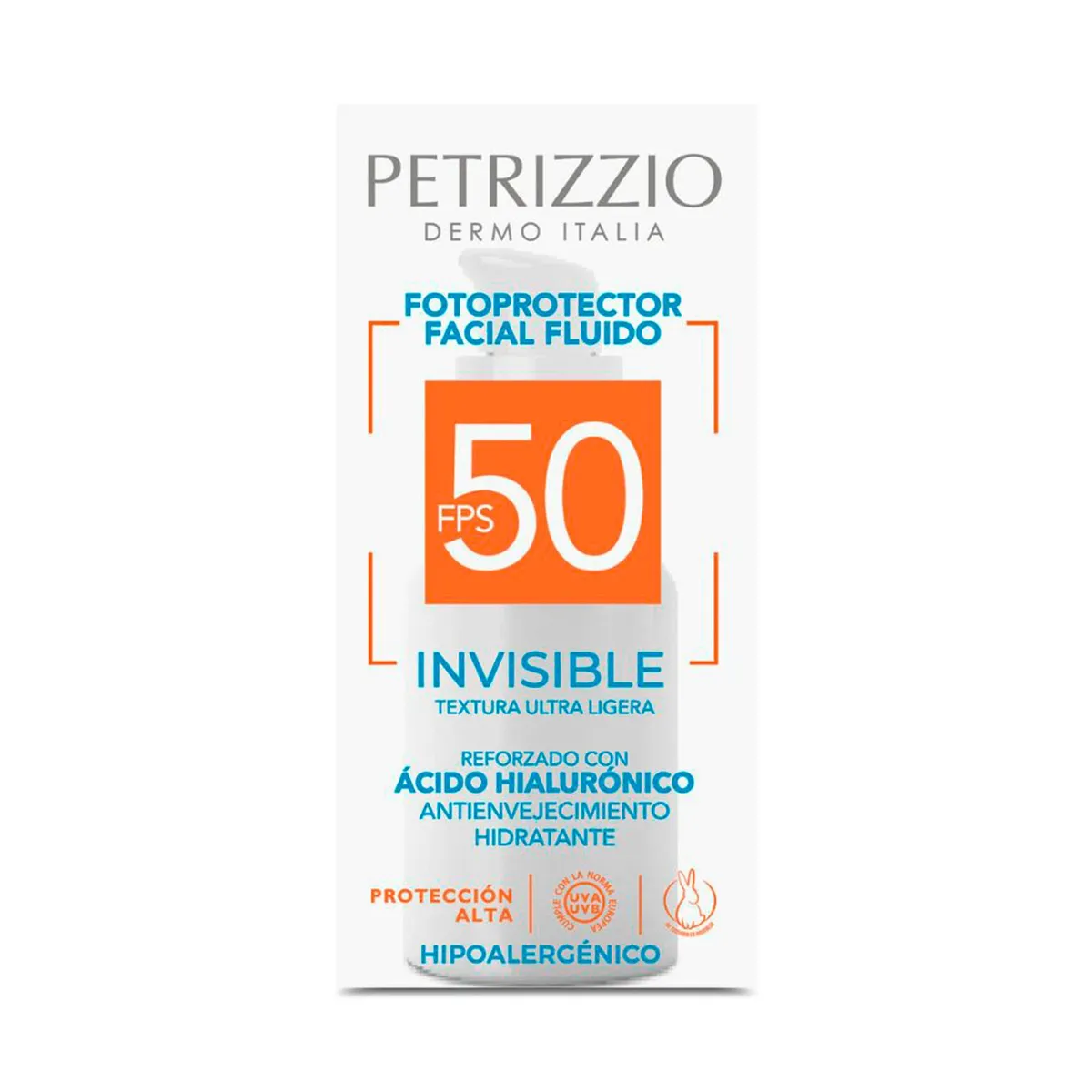 PETRIZZIO - Protector Solar Rostro Fluido Invisible Fps 50 Petrizzio