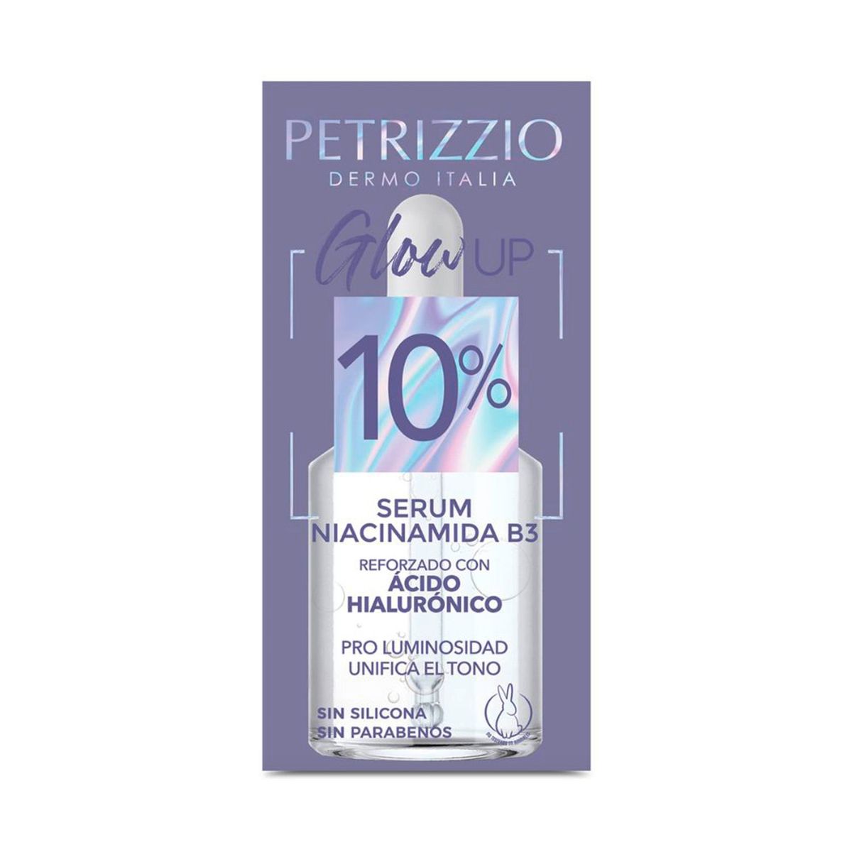 PETRIZZIO - Serum Facial Glow Up Niacinamida 10% Proluminosidad Hidratante 28 Ml Petrizzio