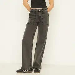 SYBILLA - Jeans Wide Leg Tiro Alto Mujer