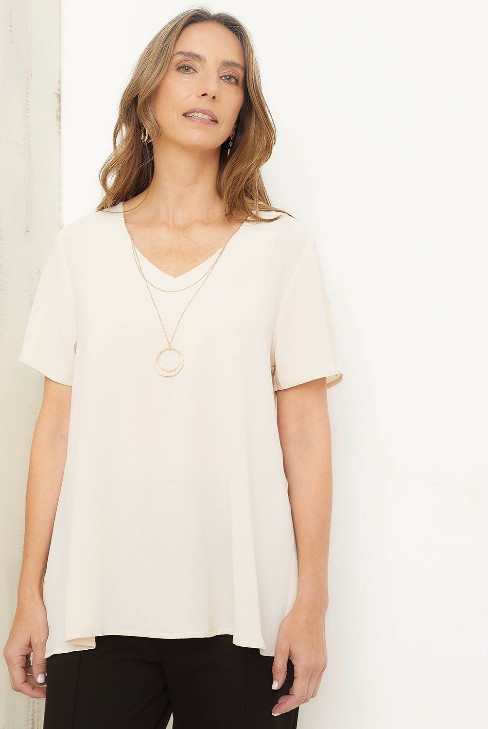 S COCCI - Blusa Manga Corta Mujer S Cocci
