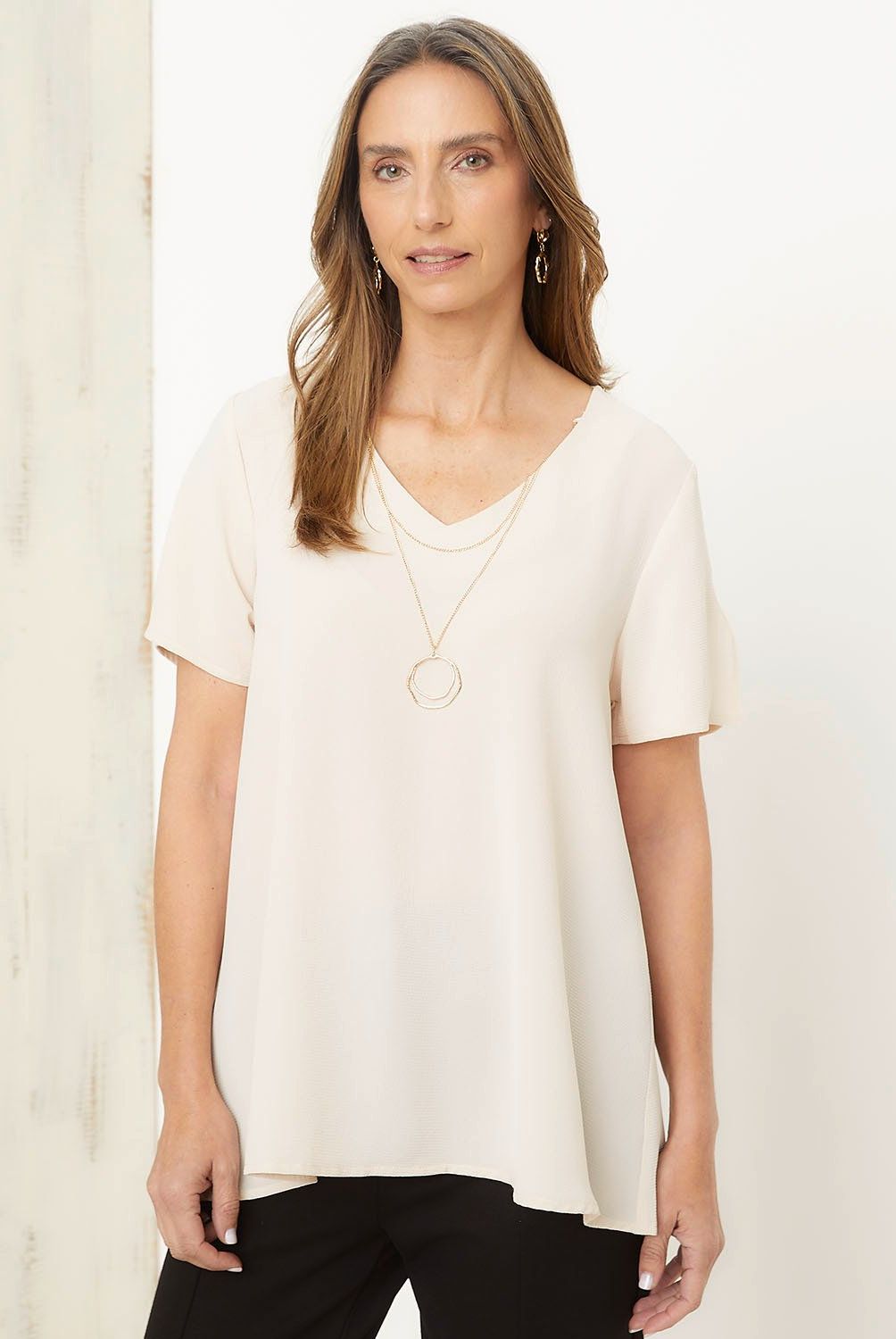 S COCCI - Blusa Manga Corta Mujer S Cocci