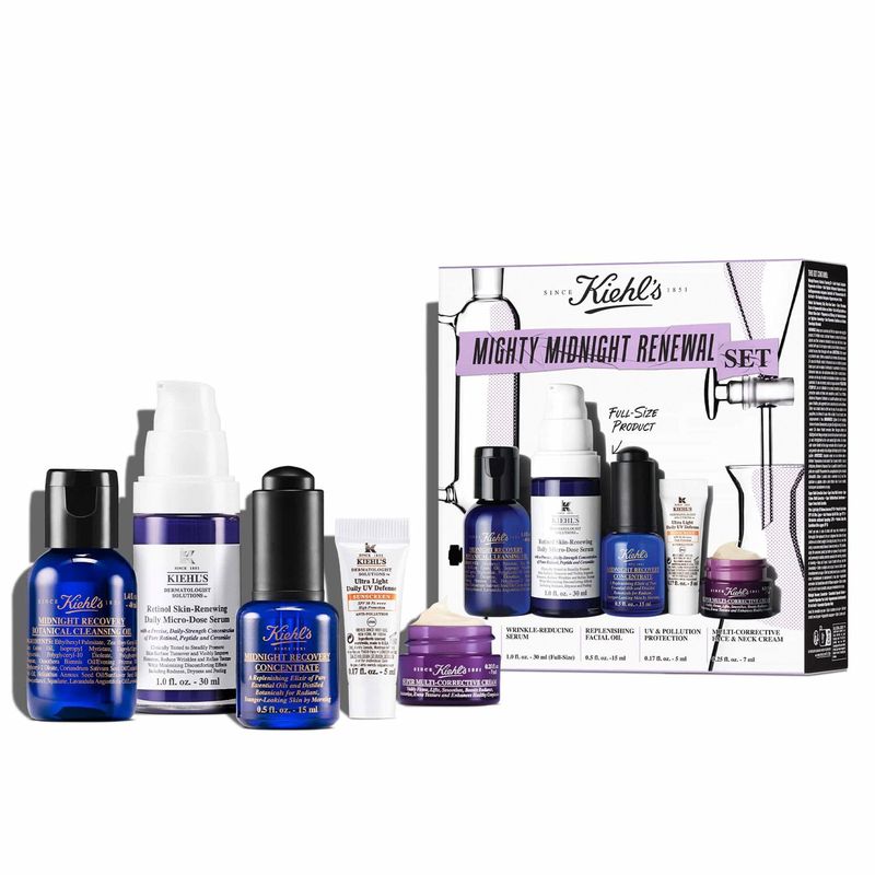 KIEHLS - Set Antiedad Regeneración Nocturna Mighty Midnight Renewal Set Kiehls