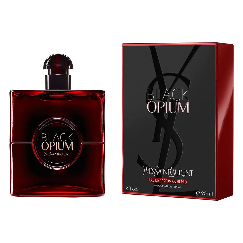 Perfume Mujer Black Opium EDP Over Red - 90 ML, foto 2