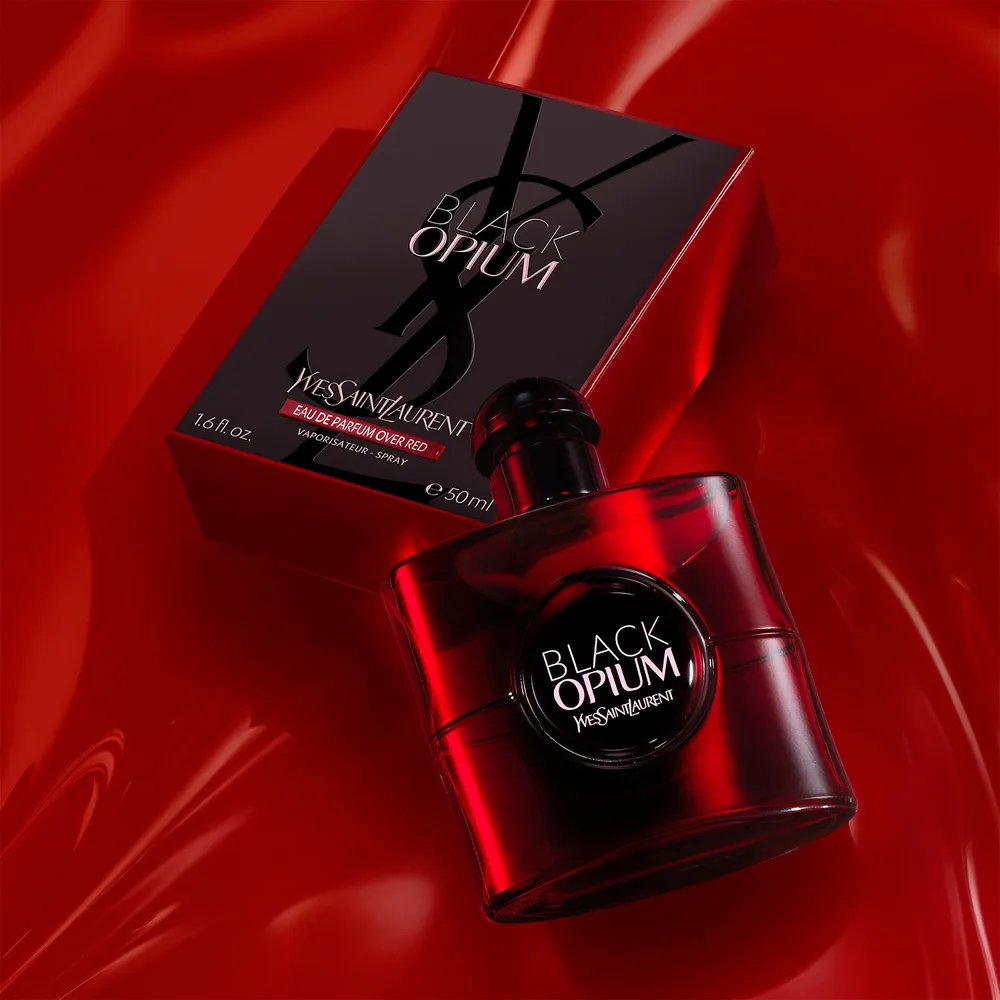 Perfume Mujer Black Opium EDP Over Red - 90 ML, foto 5