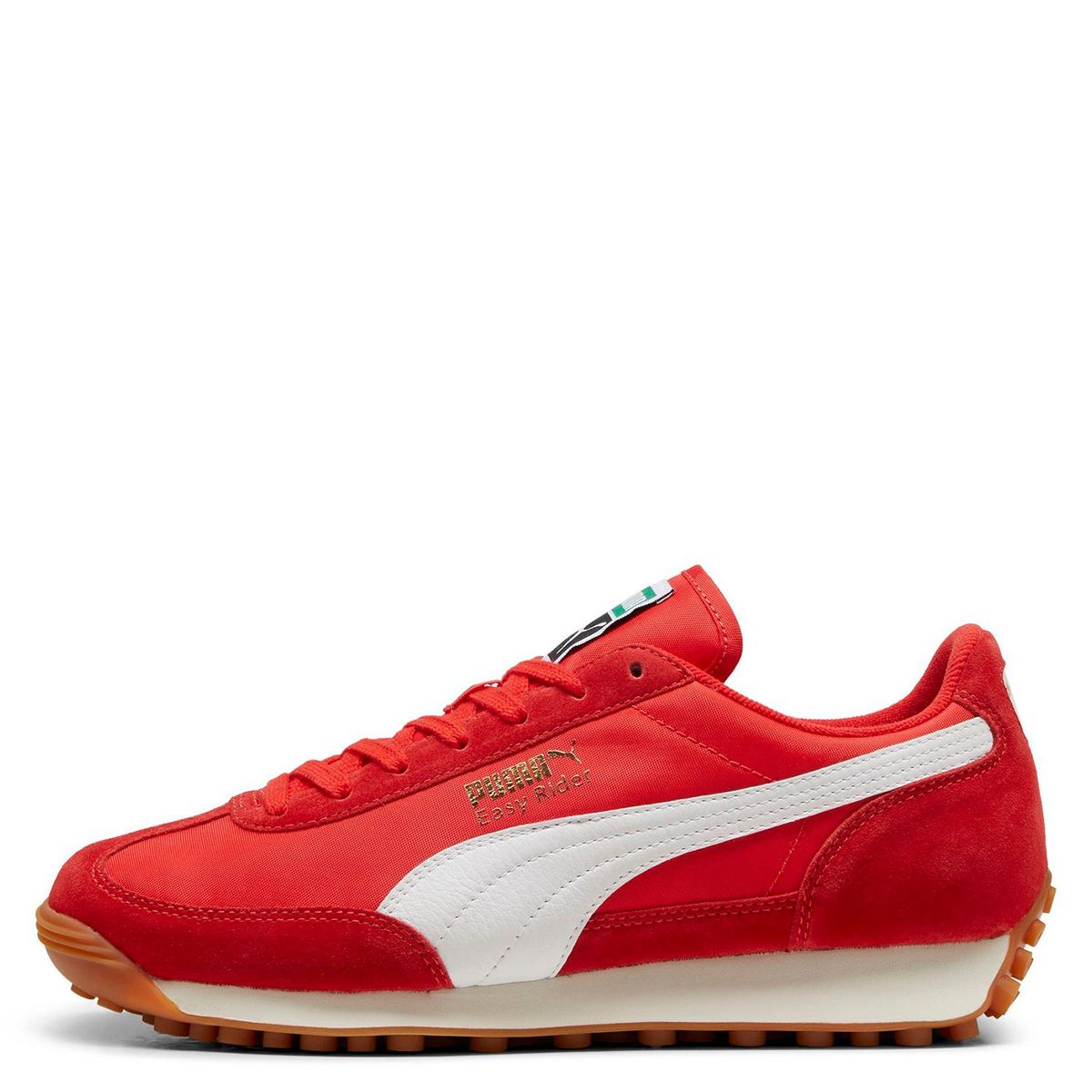 PUMA - Easy Rider Vintage Zapatilla Urbana Hombre Rojo Puma