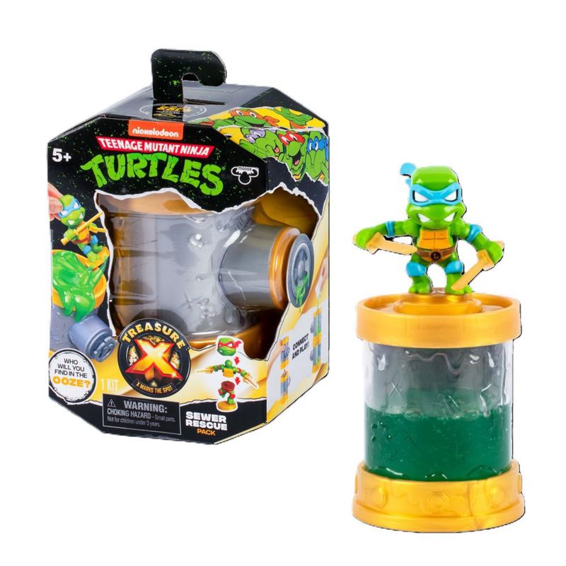 TREASURE X - Figura Teenage Mutant Ninja (Contiene Producto Al Azar Del Surtido) Treasure X