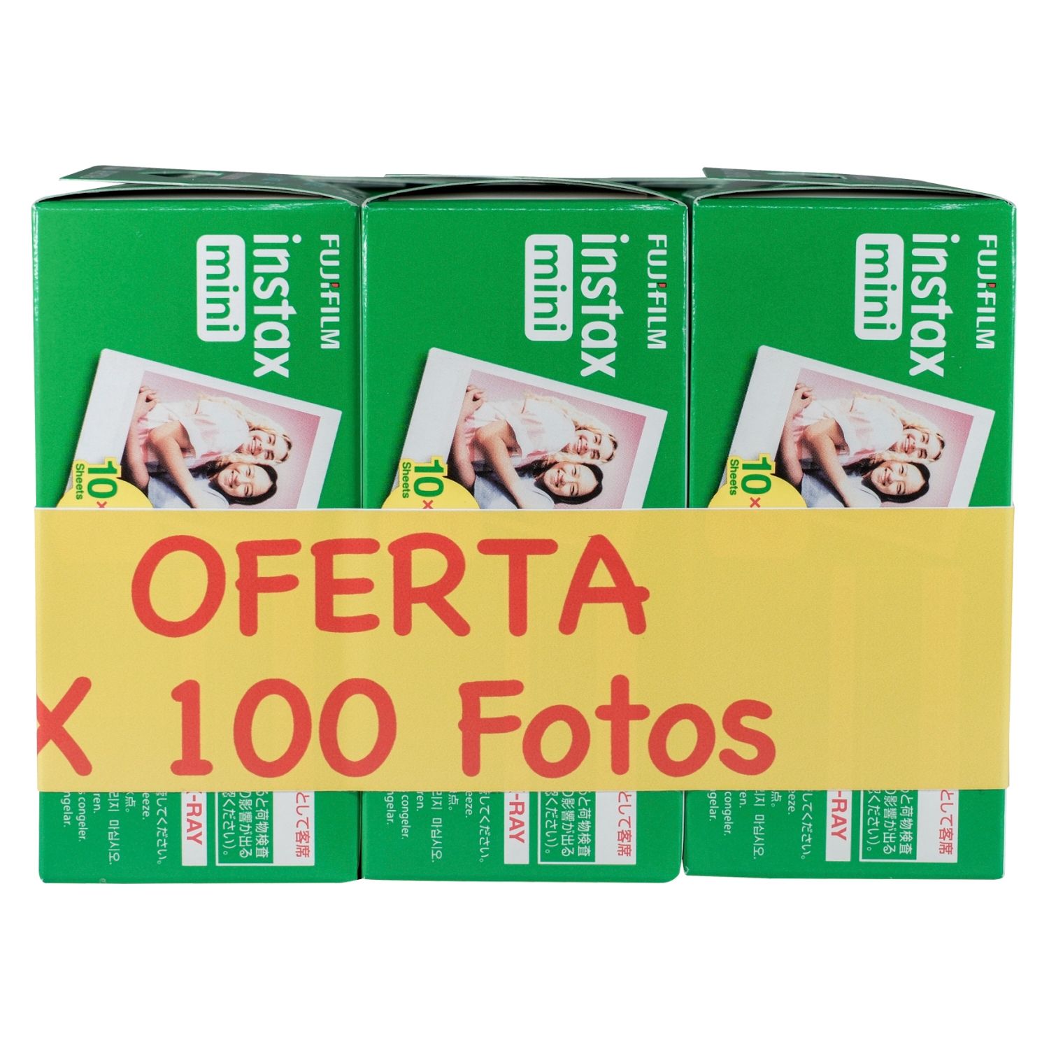 FUJI Pack Instax Film Mini 100 Fotos Fuji | Falabella Chile