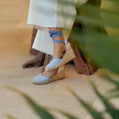 ALHAMAS - Alpargata Mujer Azul