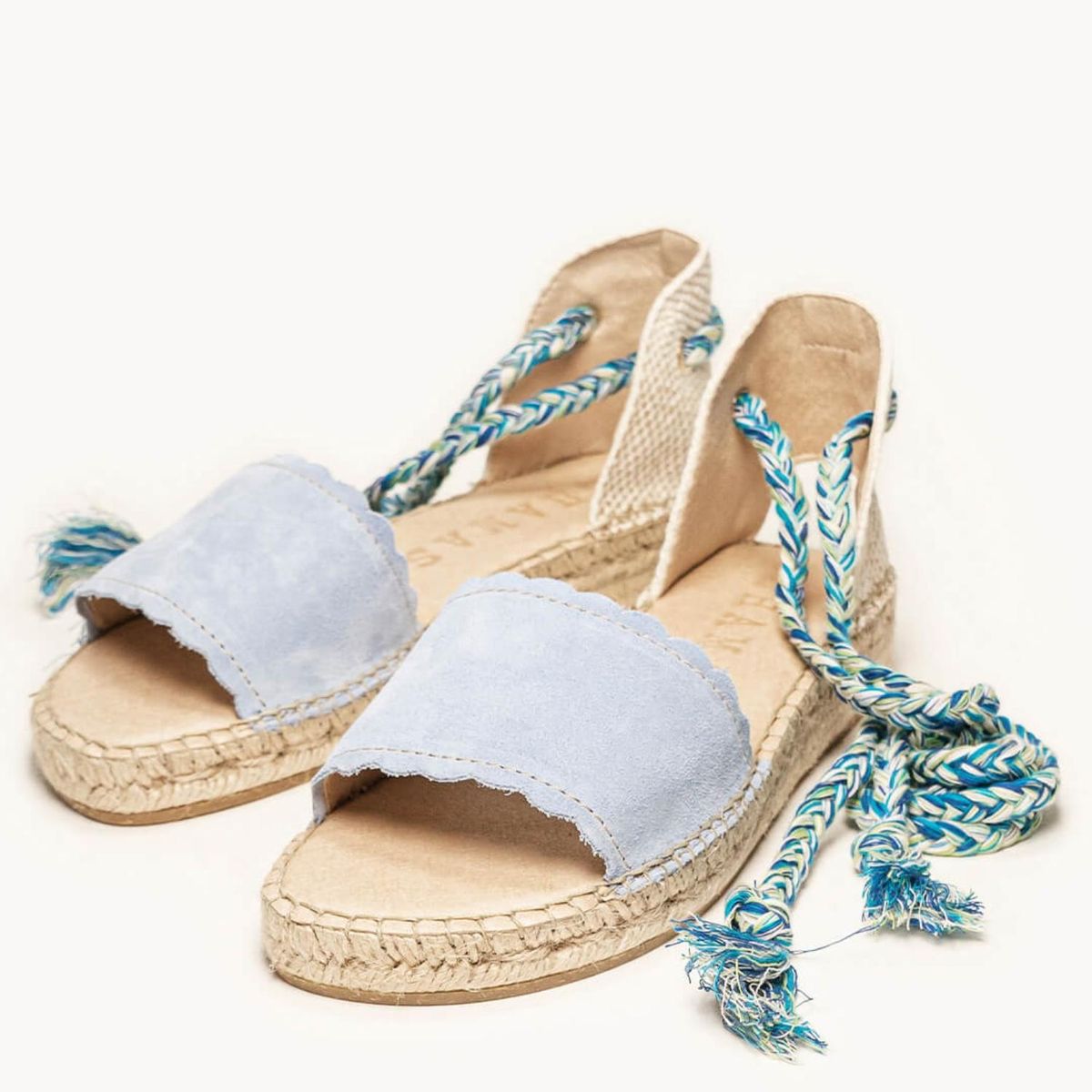 ALHAMAS - Alpargata Mujer Azul Alhamas