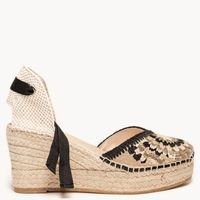 Alpargata Mujer Negro