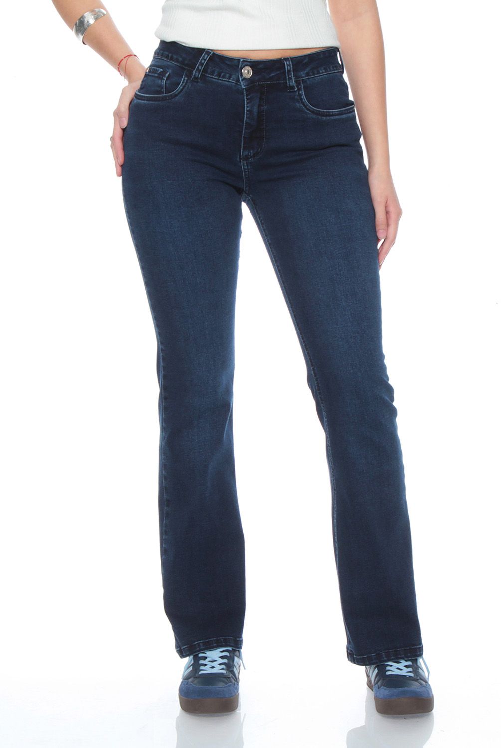 WADOS - Jeans Recto Tiro Alto Mujer Wados