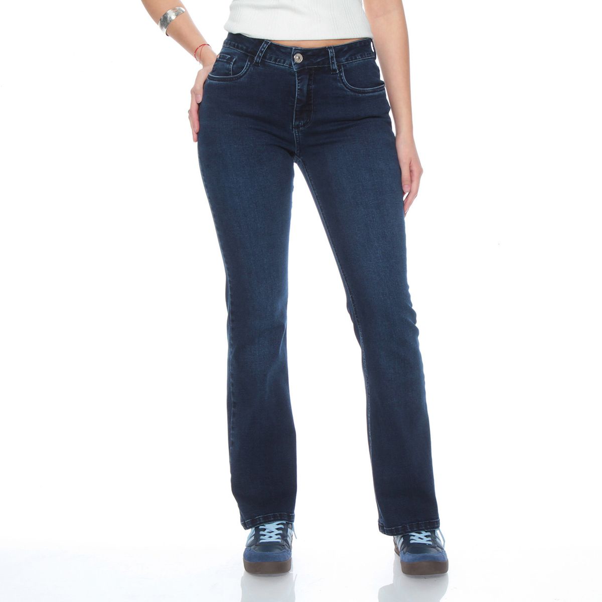 WADOS - Jeans Recto Tiro Alto Mujer Wados