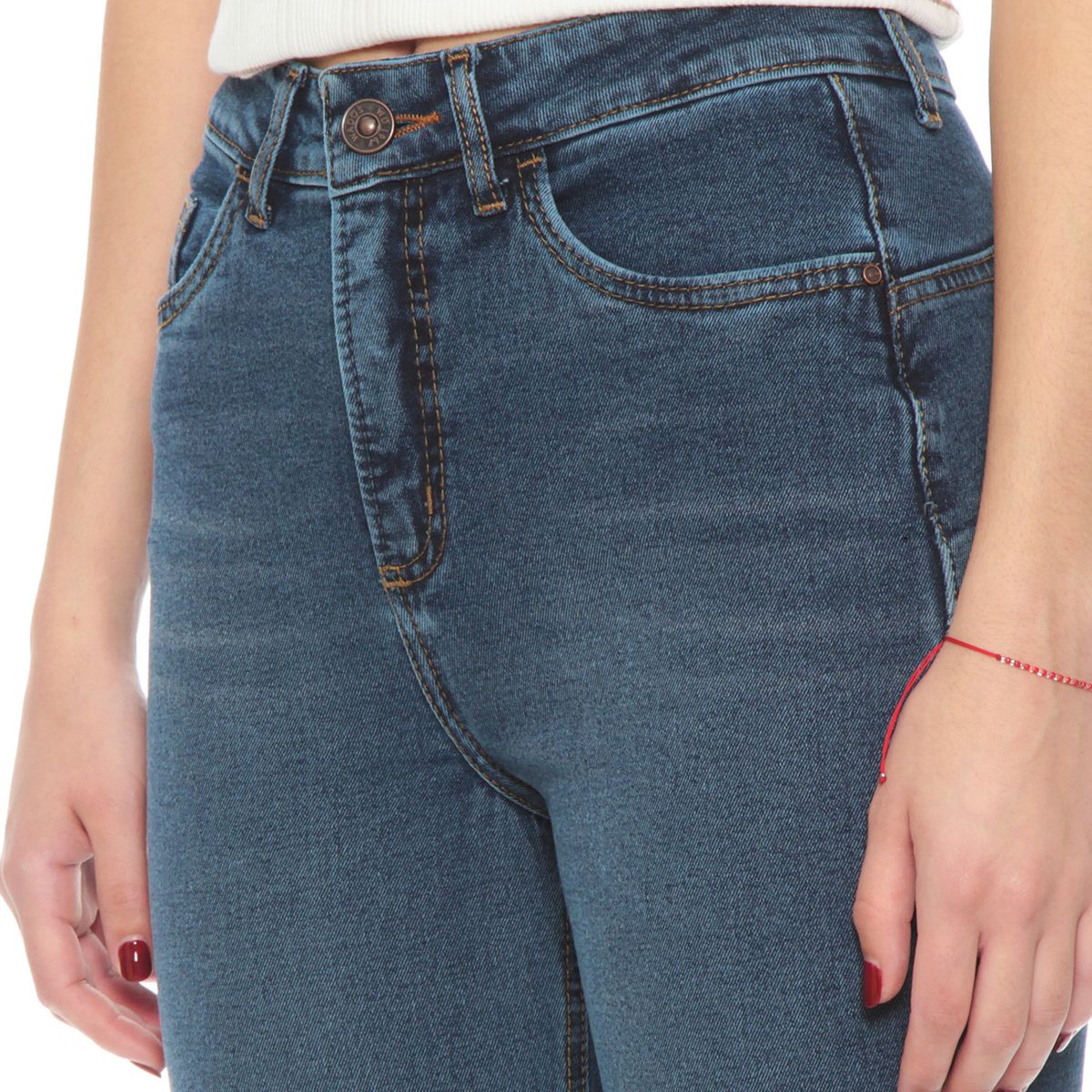 WADOS - Jeans Flare Tiro Alto Mujer Wados