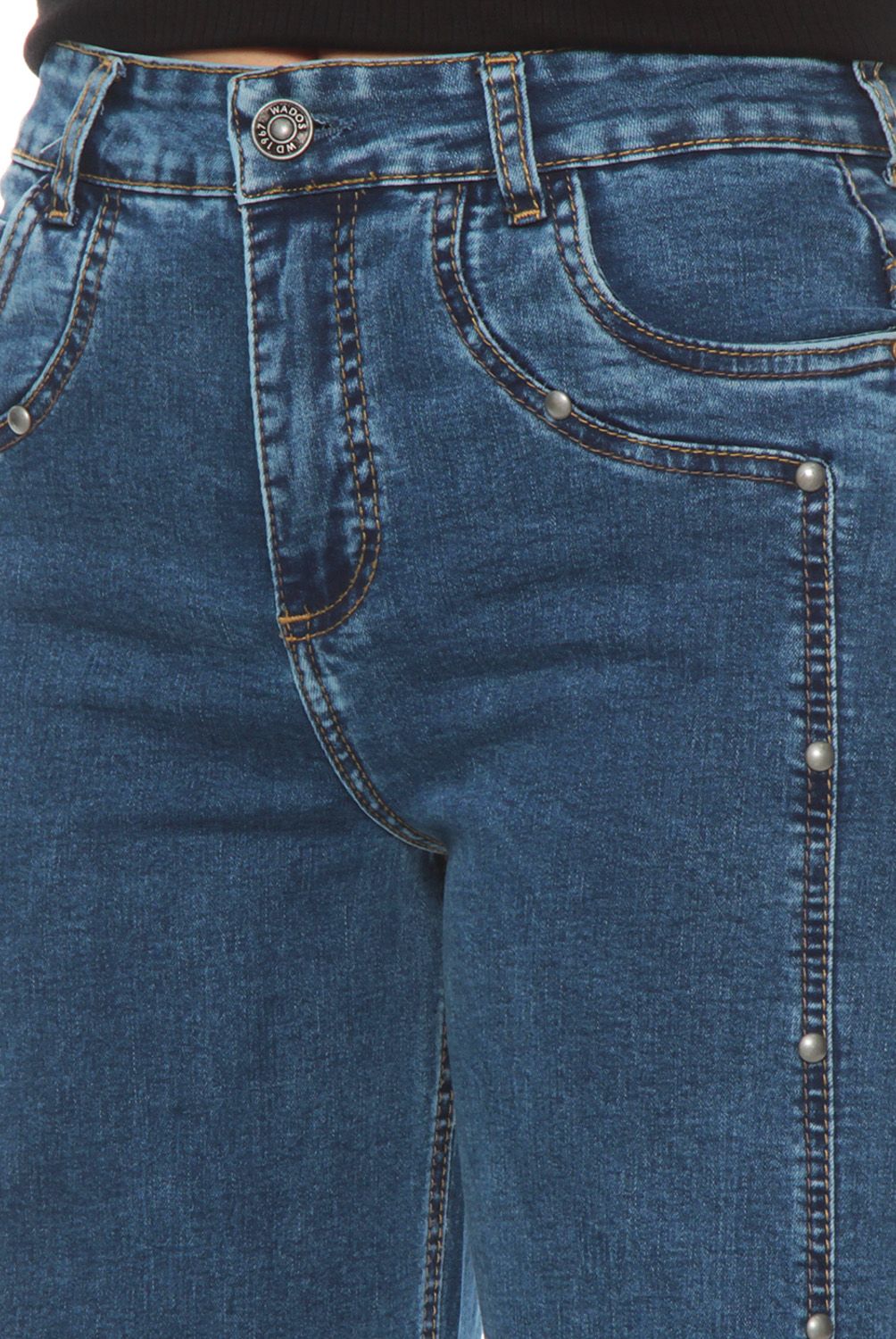 WADOS - Jeans Wide Leg Tiro Alto Mujer Wados