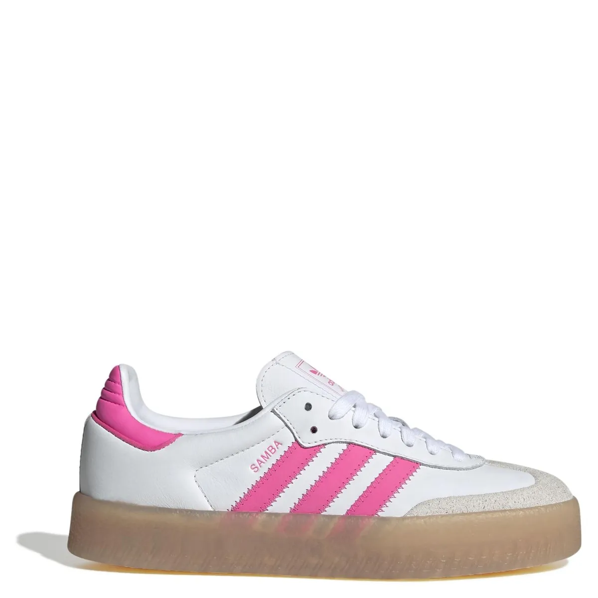 ADIDAS ORIGINALS - Sambae Zapatilla Urbana Mujer Cuero Blanco Adidas Originals