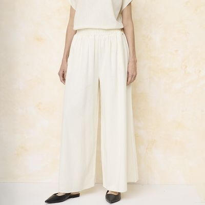 Imagen 2 del producto Pantalón Tiro Medio Lino Mujer S.Cocci