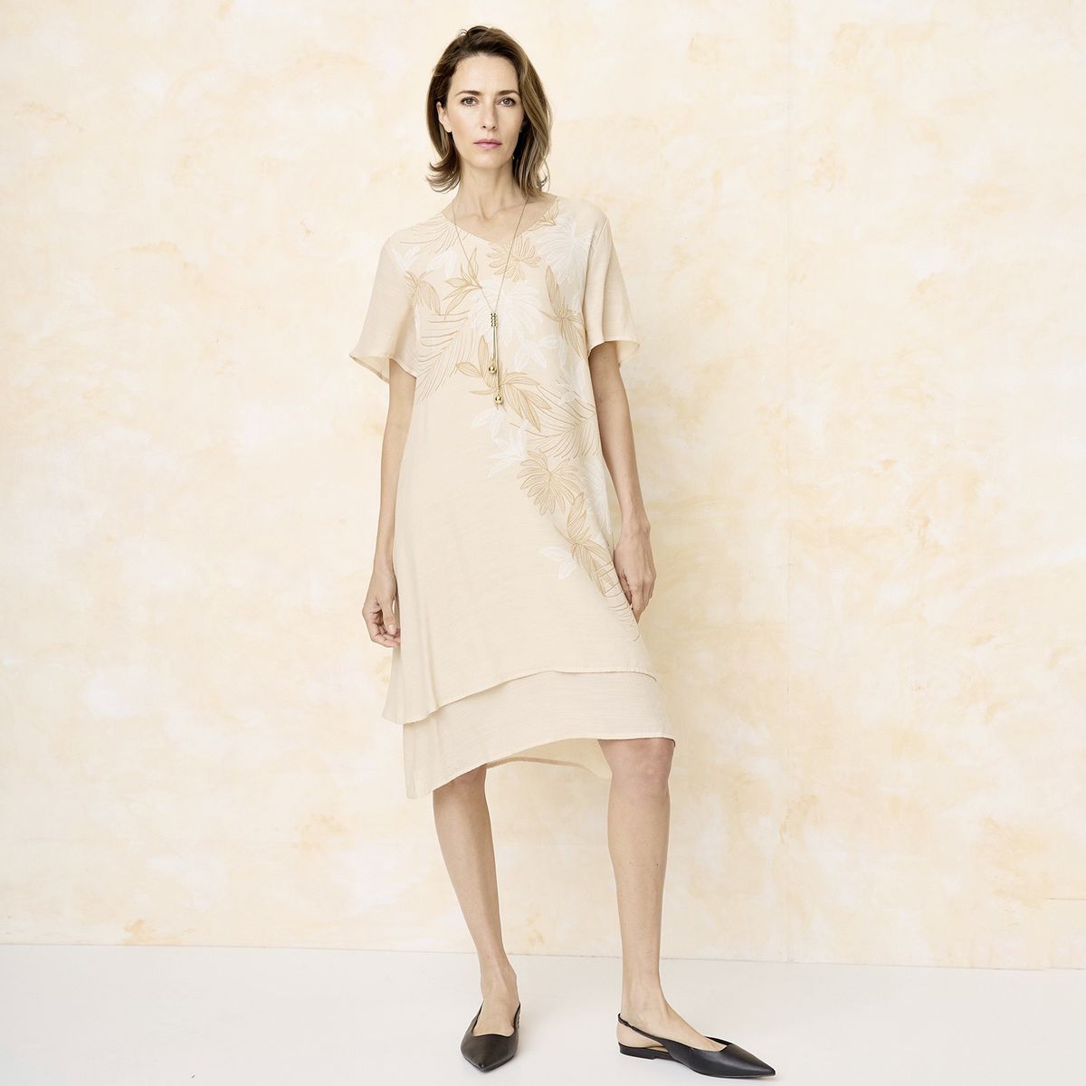 S COCCI - Vestido con Collar S. Cocci