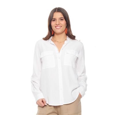 Imagen 1 del producto Blusa Manga Larga Lyocell Mujer