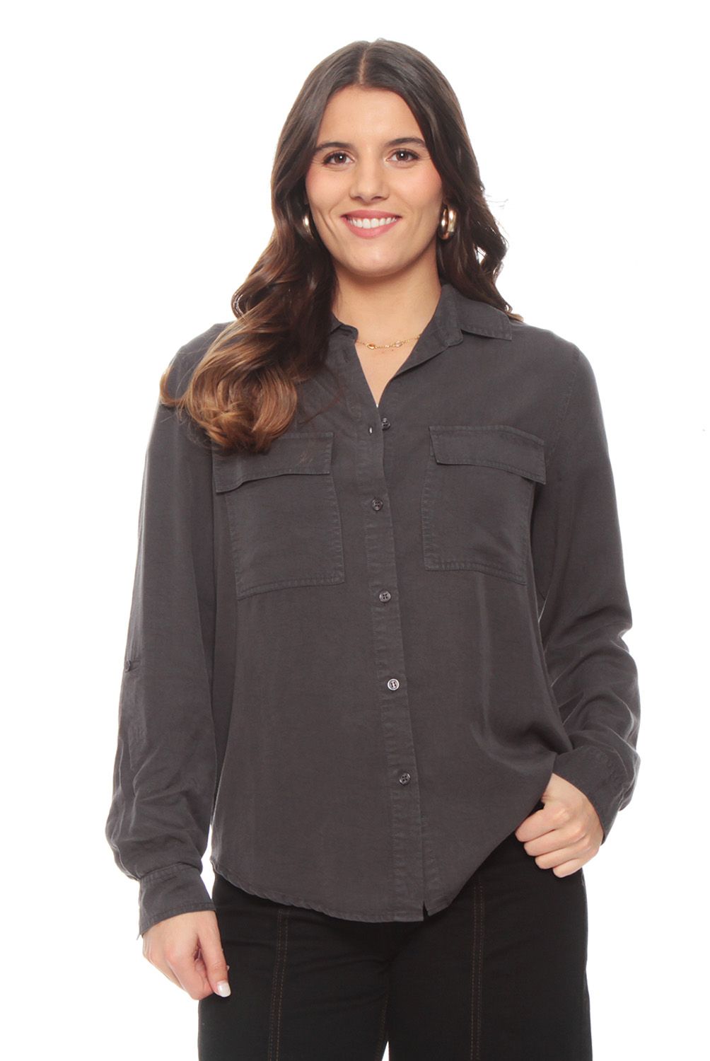 WADOS - Blusa Manga Larga Lyocell Mujer Wados