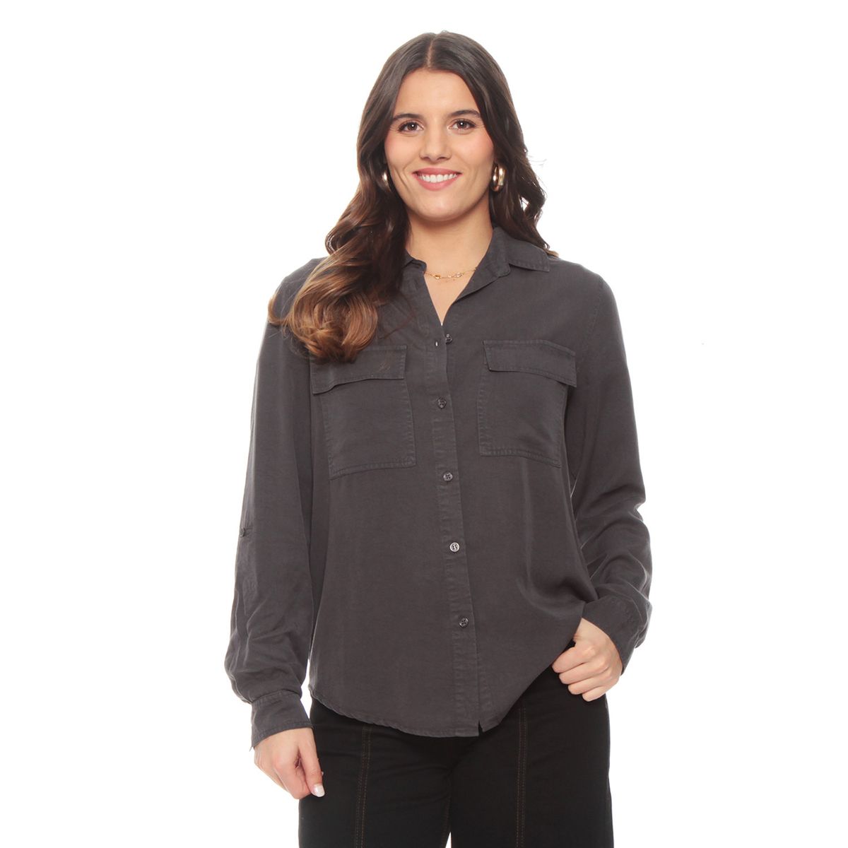 WADOS - Blusa Manga Larga Lyocell Mujer Wados