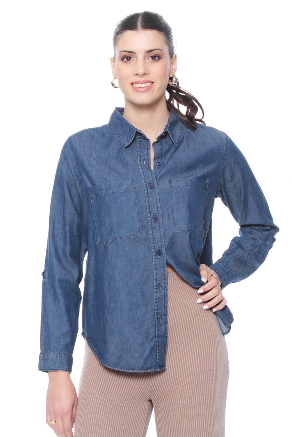 WADOS - Blusa Manga Larga Algodón Mujer Wados