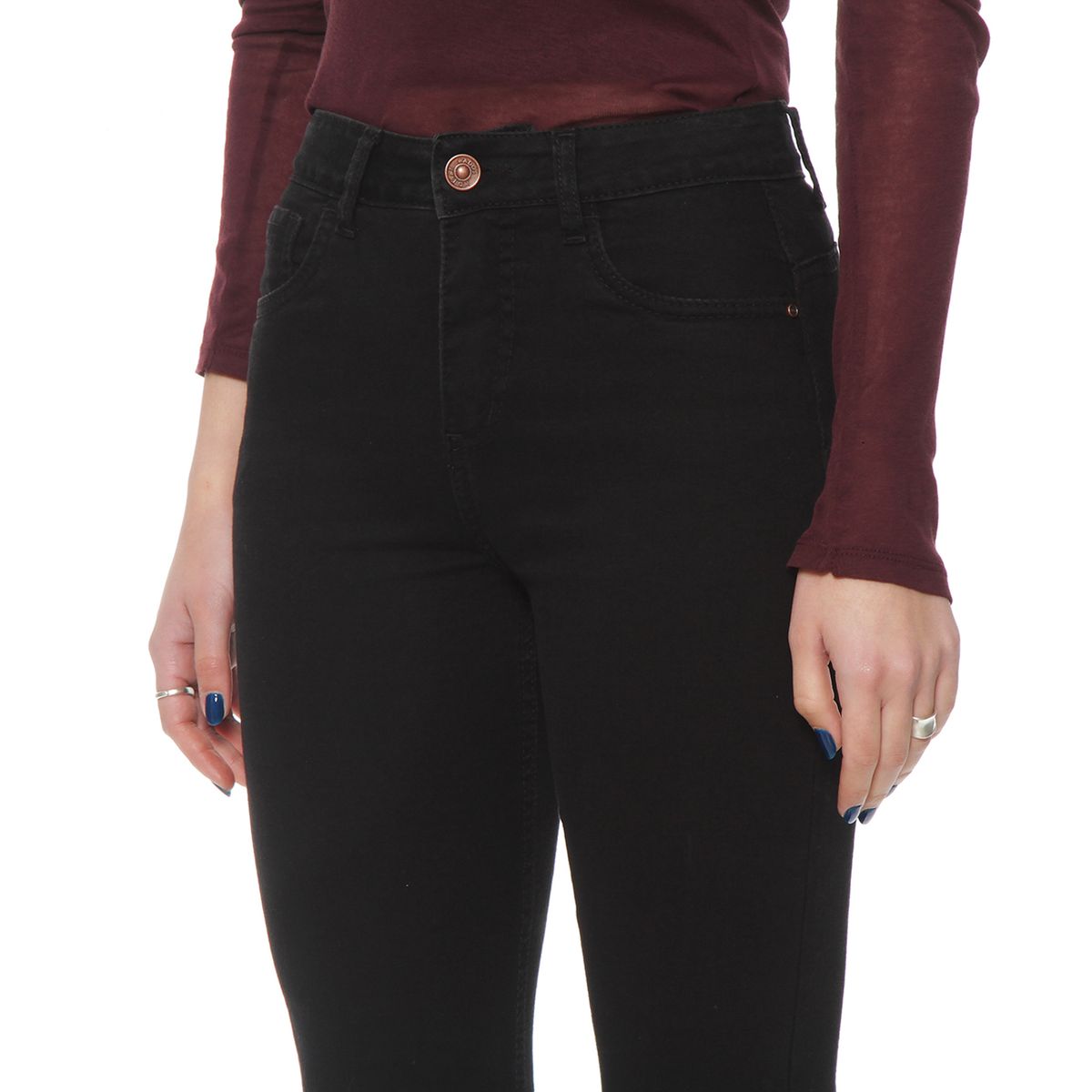 WADOS - Jeans Flare Tiro Alto Mujer Wados