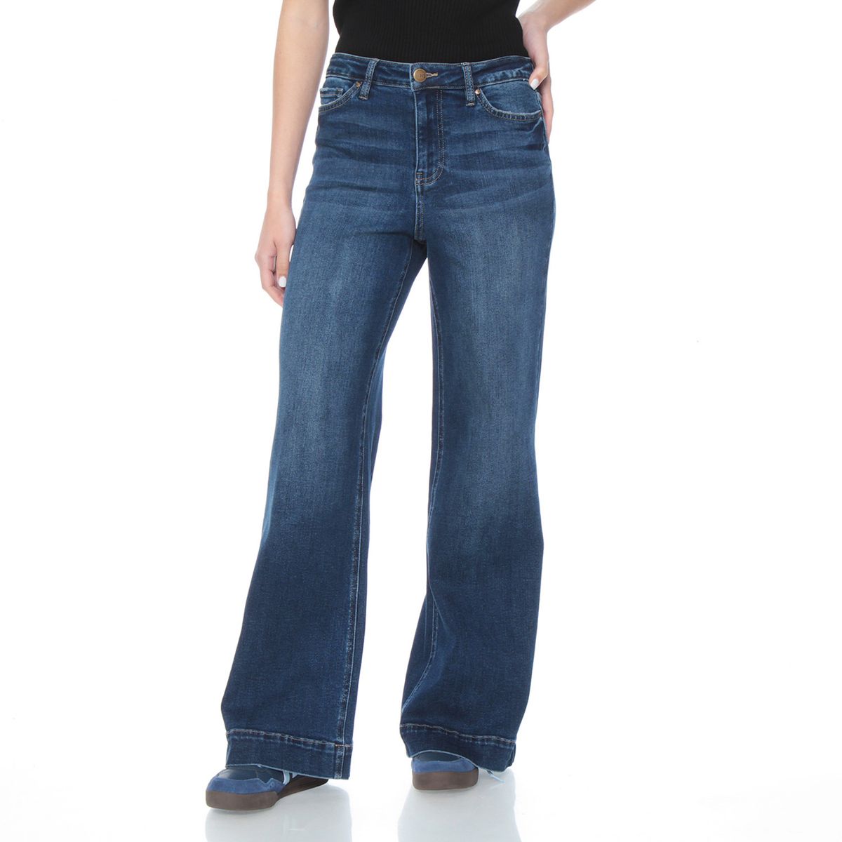WADOS - Jeans Wide Leg Tiro Alto Mujer Wados