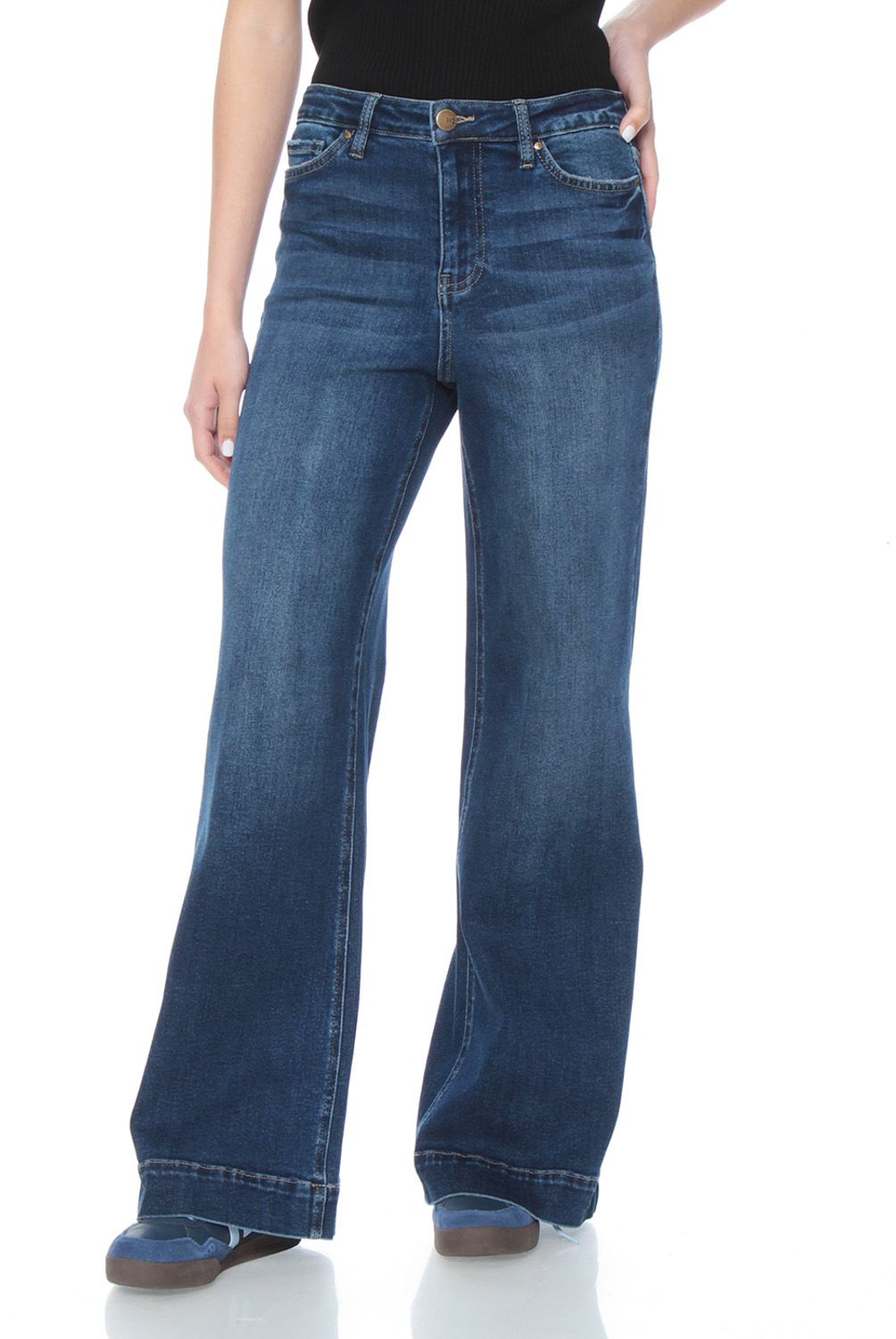 WADOS - Jeans Wide Leg Tiro Alto Mujer Wados