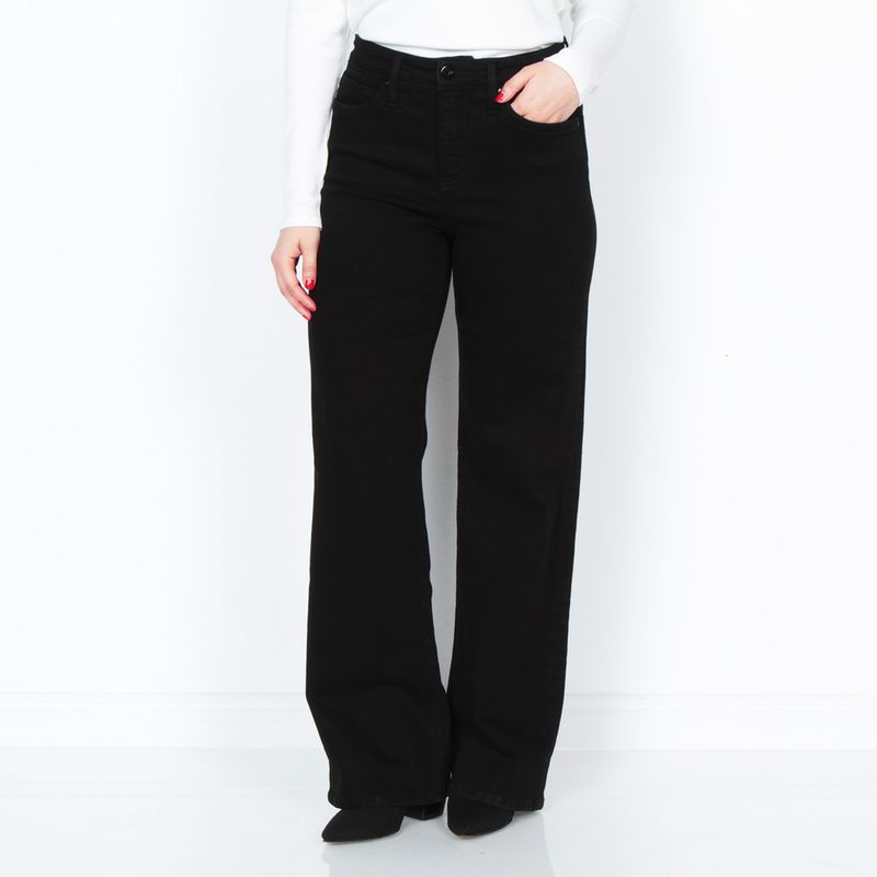 WADOS - Jeans Wide Leg Tiro Alto Mujer Wados