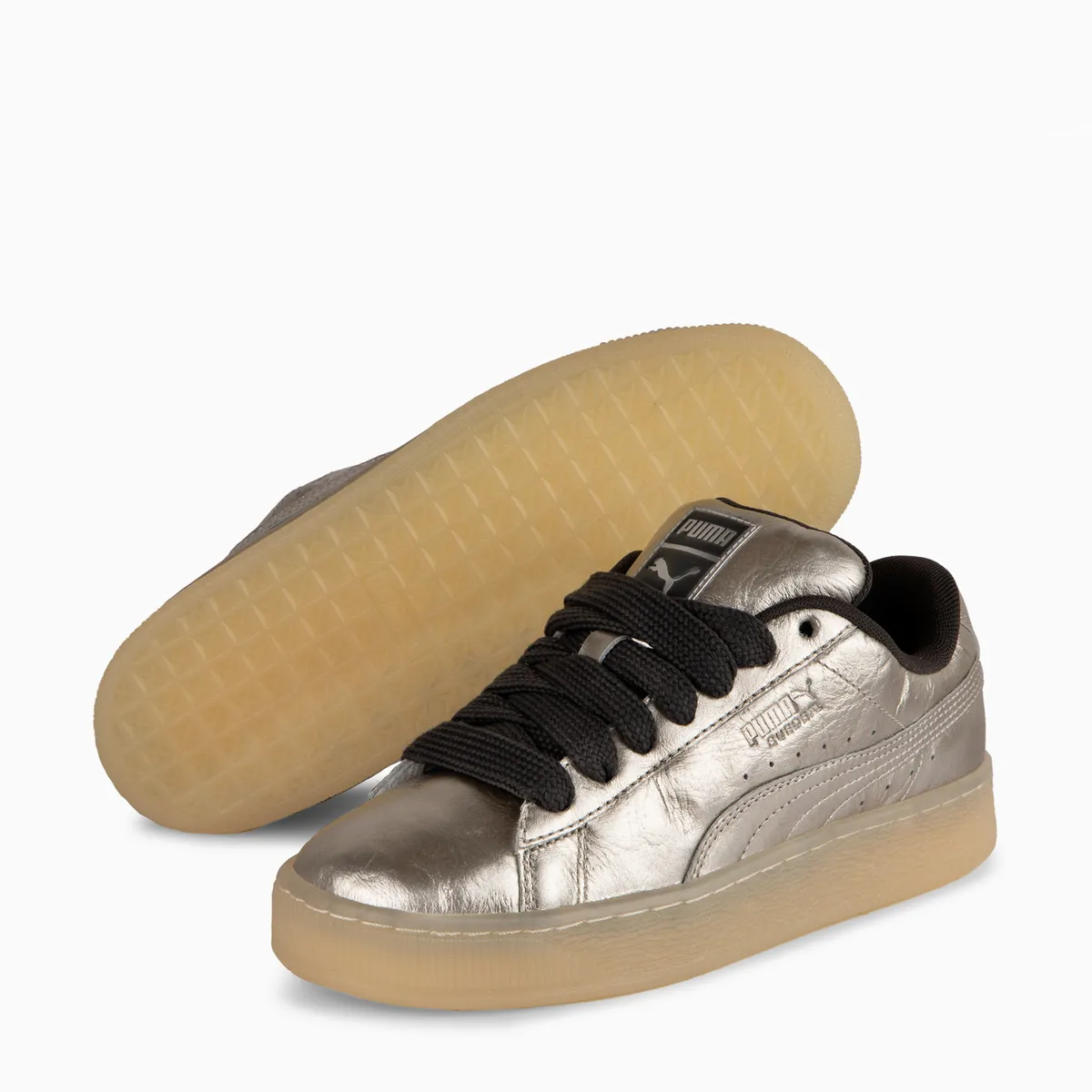 PUMA - Suede XL Galaxy Zapatilla Urbana Mujer Dorado Puma