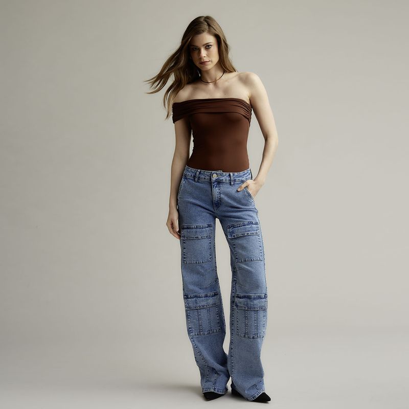 MOSSIMO - Body Sin Manga Mujer x Emilia Dides Mossimo