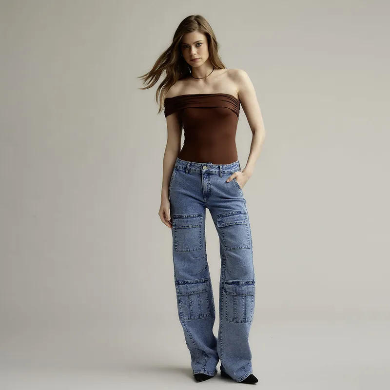 MOSSIMO - Body Sin Manga Mujer x Emilia Dides Mossimo
