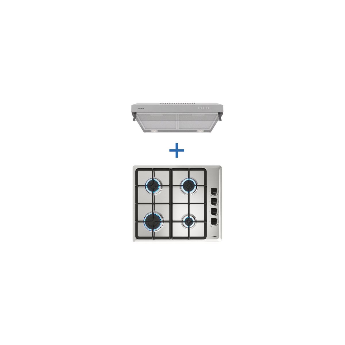 TEKA - Combo Empotrado Hlx 640 Inox + Cx 62120Inox Teka