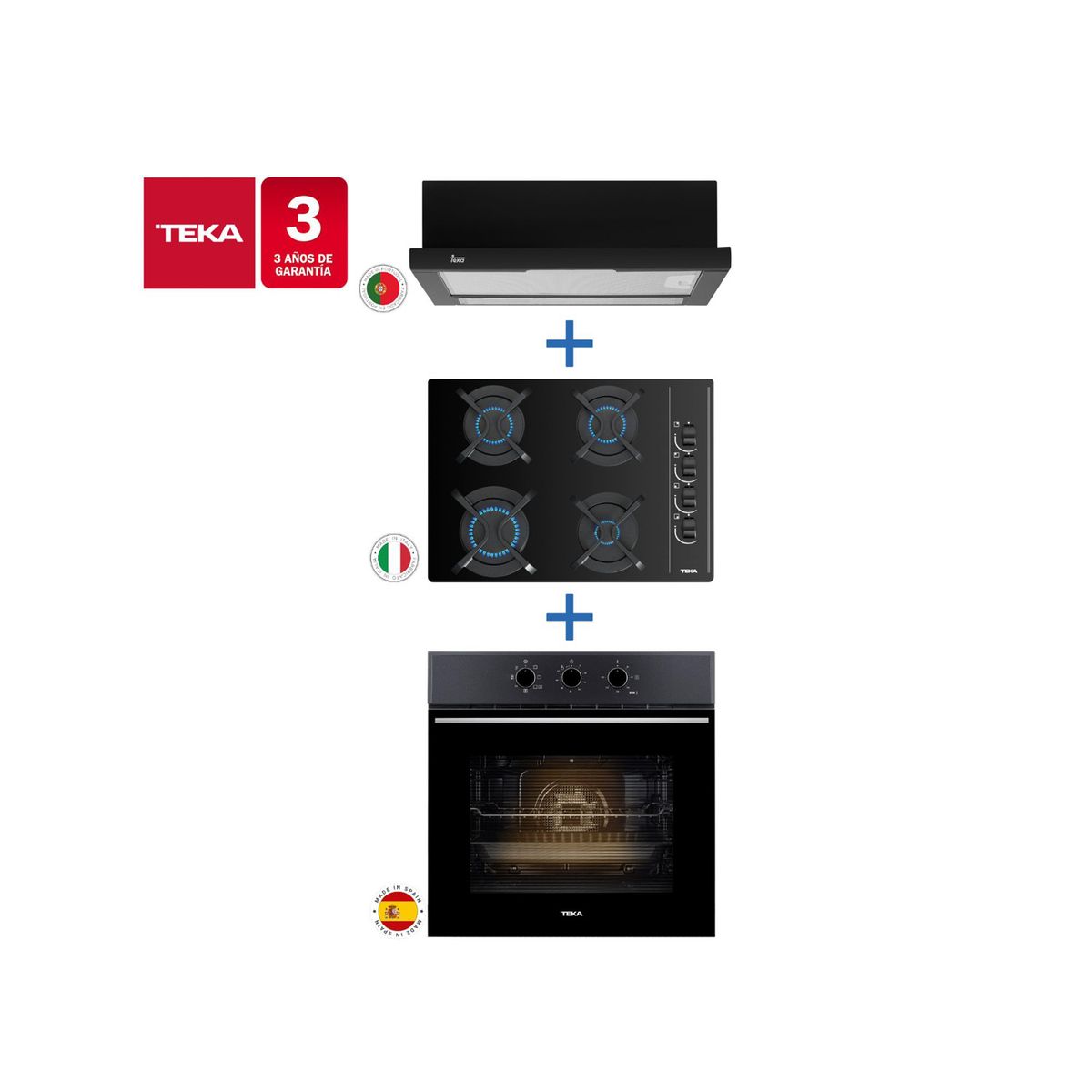 TEKA - Combo Hsb610 + Gbc64003But + Tl6310Bk Teka