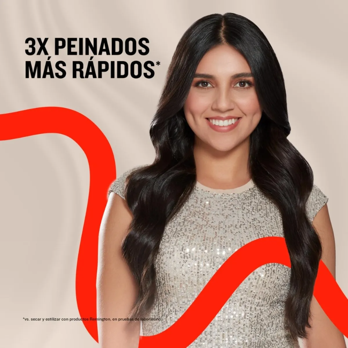 REMINGTON - Cepillo Secador Multistyler Keratyn Therapy  3 en 1 Remington