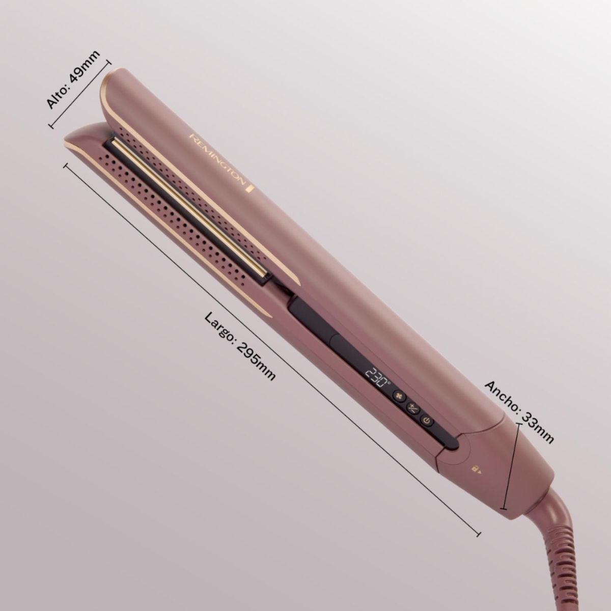 REMINGTON - Alisador De Pelo Iónico AIRvive Remington